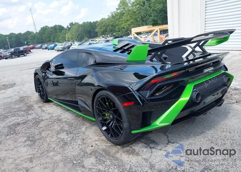 2023 Lamborghini Huracan Sto Coupe из США, поврежденный, VIN ZHWUA6ZX9PLA24902